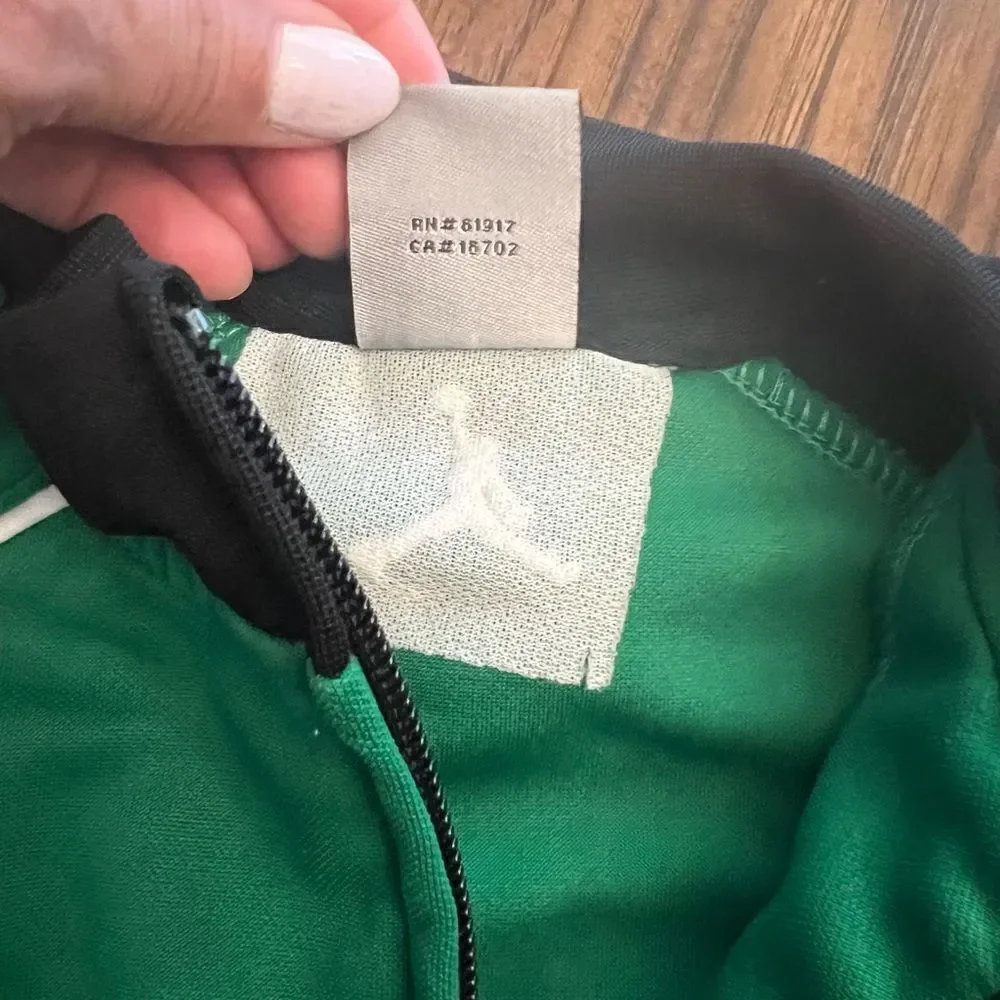 Air Jordan Baby warm up # 23 embroidered full zip Basketball Jacket. Size 24 mos